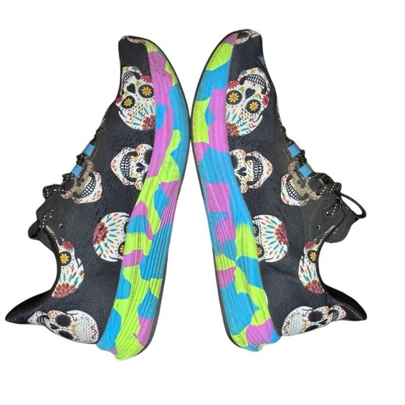 Asics Noosa Tri 15 Women’s Running Shoes Avant Garde Dia De Los Muertos Size 9 - Picture 6 of 8